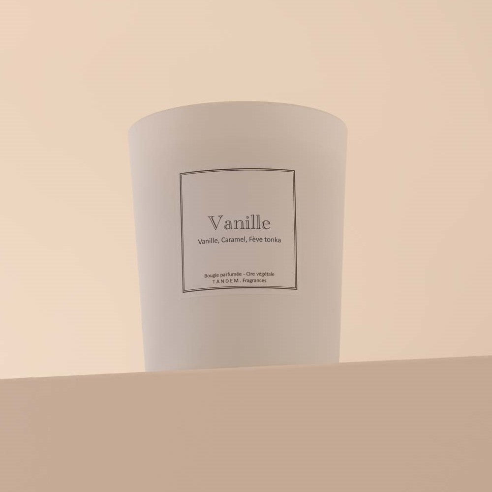 Bougie Parfumée Vanille 180g