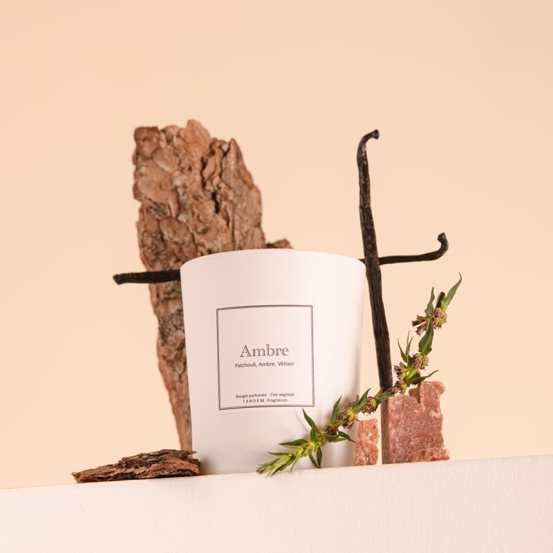 Bougie Parfumée Ambre 180g