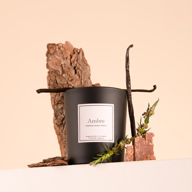 Bougie Parfumée Ambre 180g