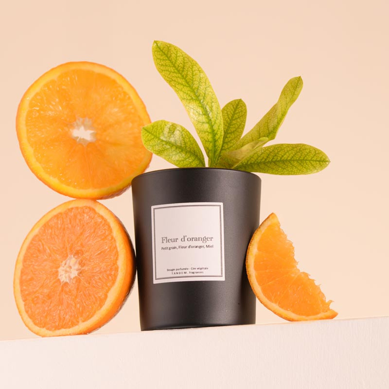 Bougie Parfumée Fleur d'Oranger 180g