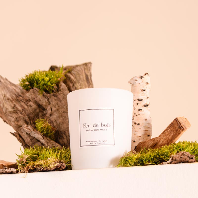 Bougie Parfumée Feu de Bois 180g