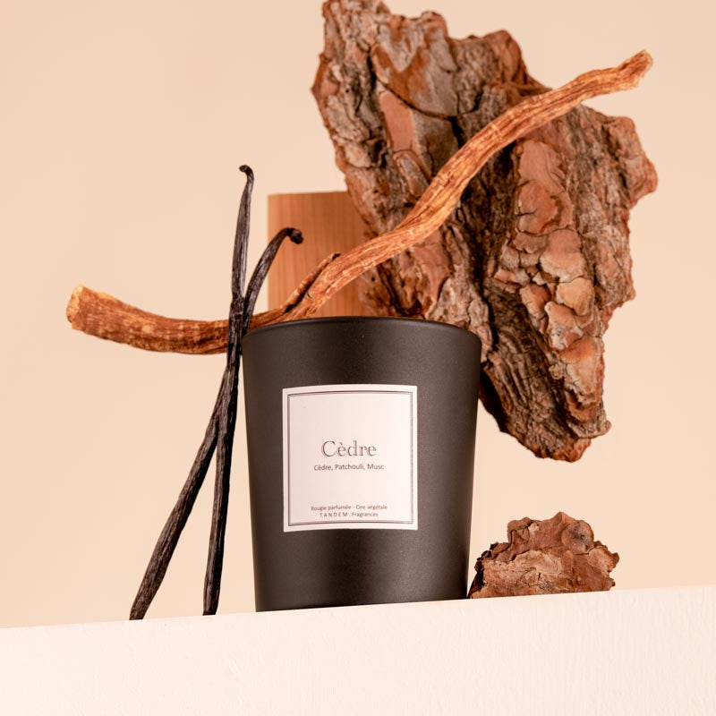 Bougie Parfumée Cèdre 180g