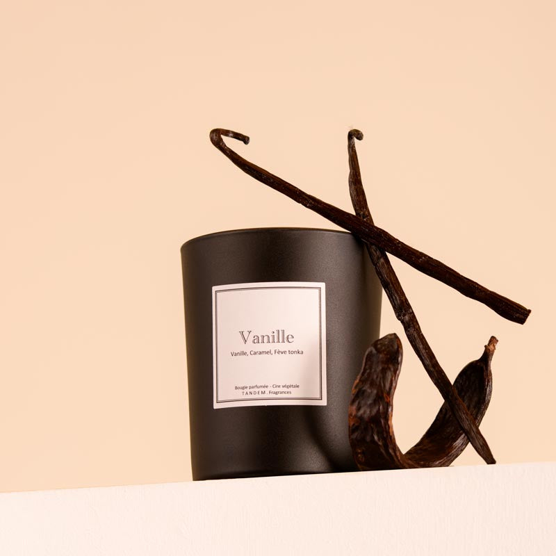Bougie Parfumée Vanille 180g