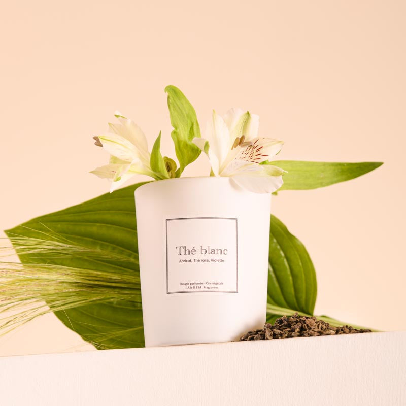 Bougie Parfumée Thé Blanc 180g