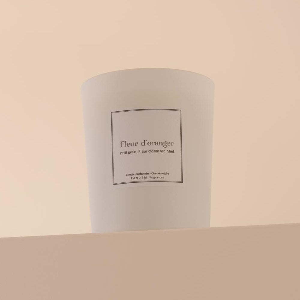 Bougie Parfumée Fleur d'Oranger 180g