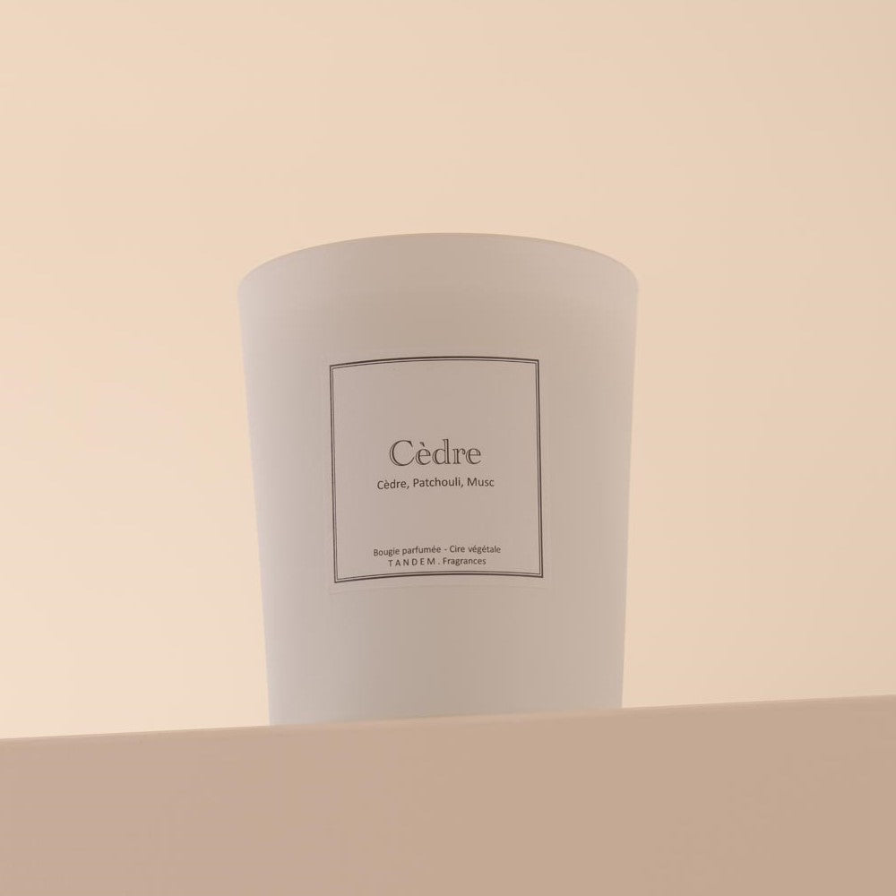 Bougie Parfumée Cèdre 180g