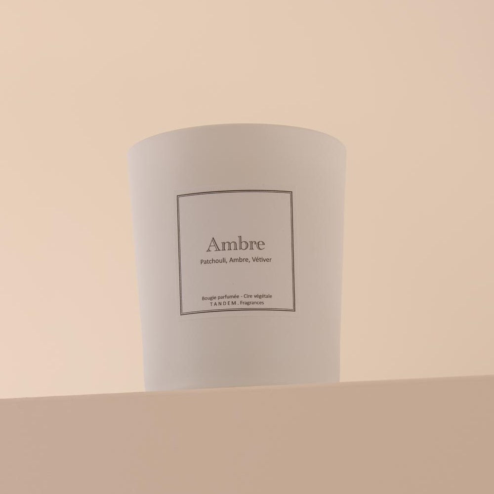 Bougie Parfumée Ambre 180g