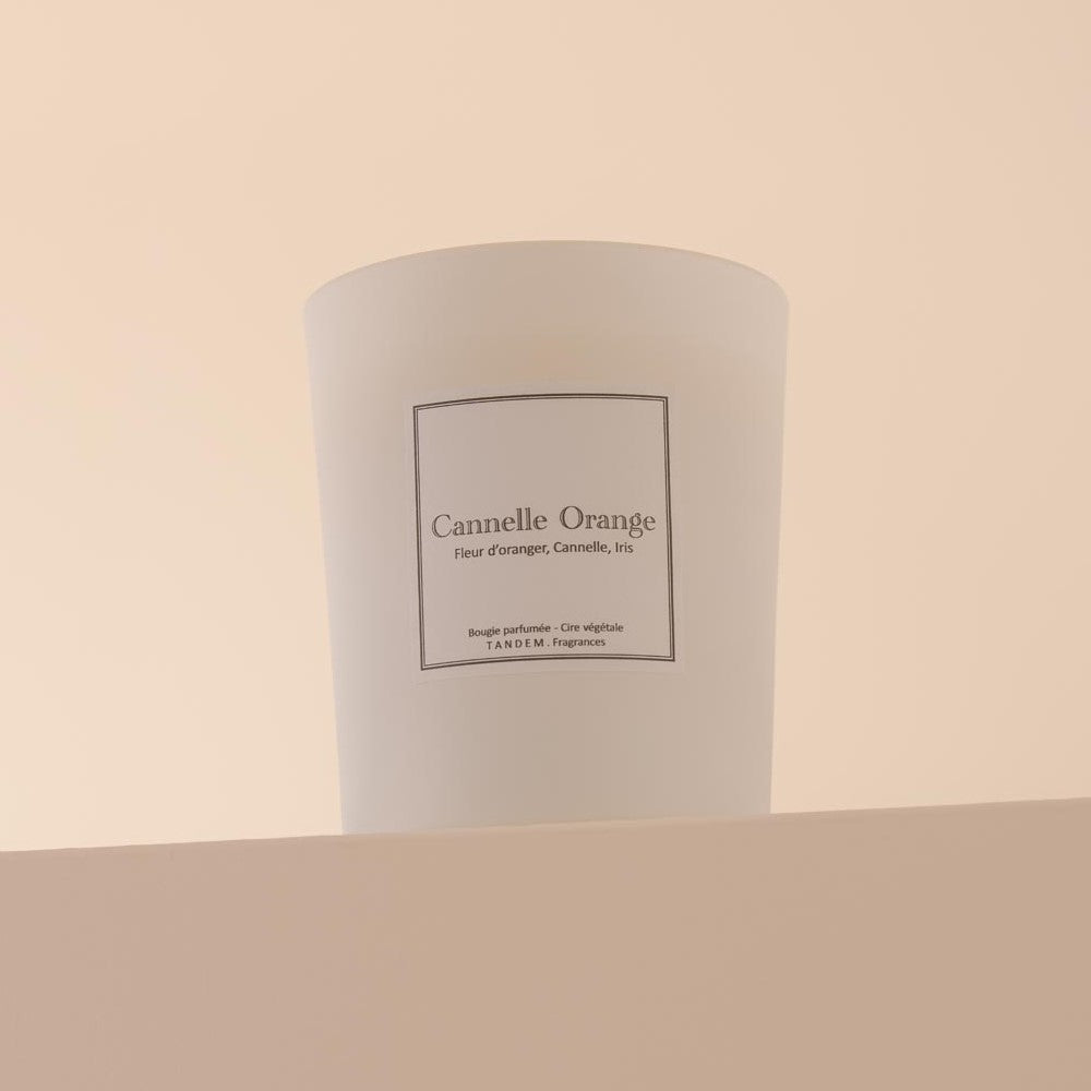 Bougie Parfumée Cannelle Orange 180g