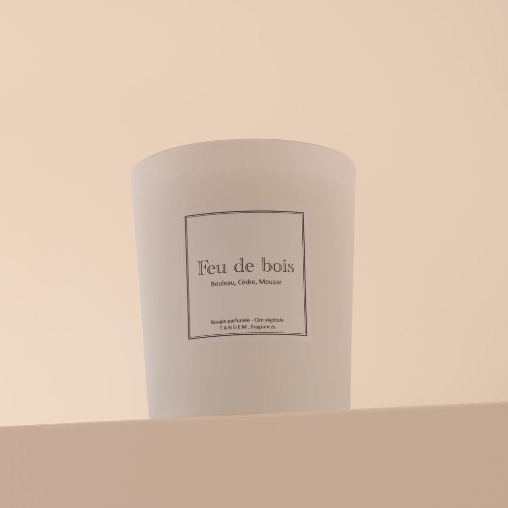 Bougie Parfumée Feu de Bois 180g