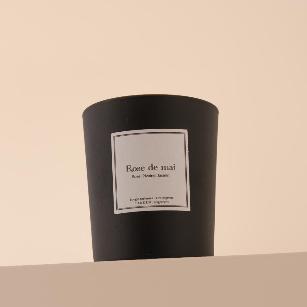 Bougie Parfumée Rose de Mai 180g