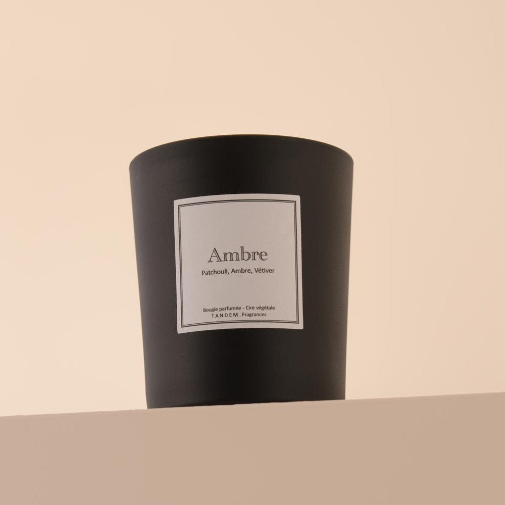Bougie Parfumée Ambre 180g