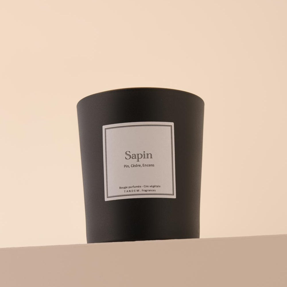 Bougie Parfumée Sapin 180g