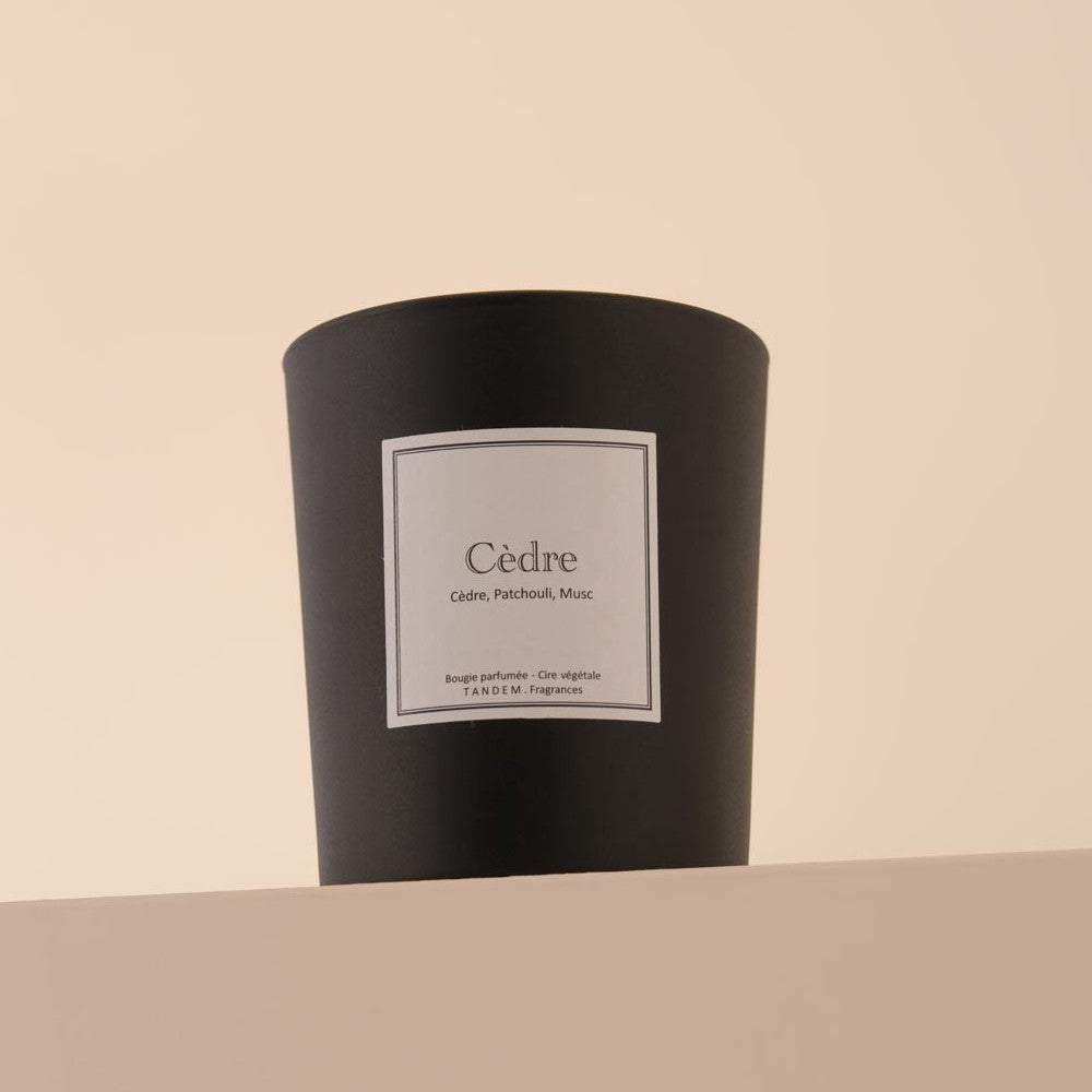 Bougie Parfumée Cèdre 180g